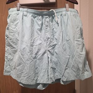 Columbia Men's Light Blue Athletic Shorts